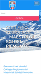 Mobile Screenshot of maestridiscipiemonte.it